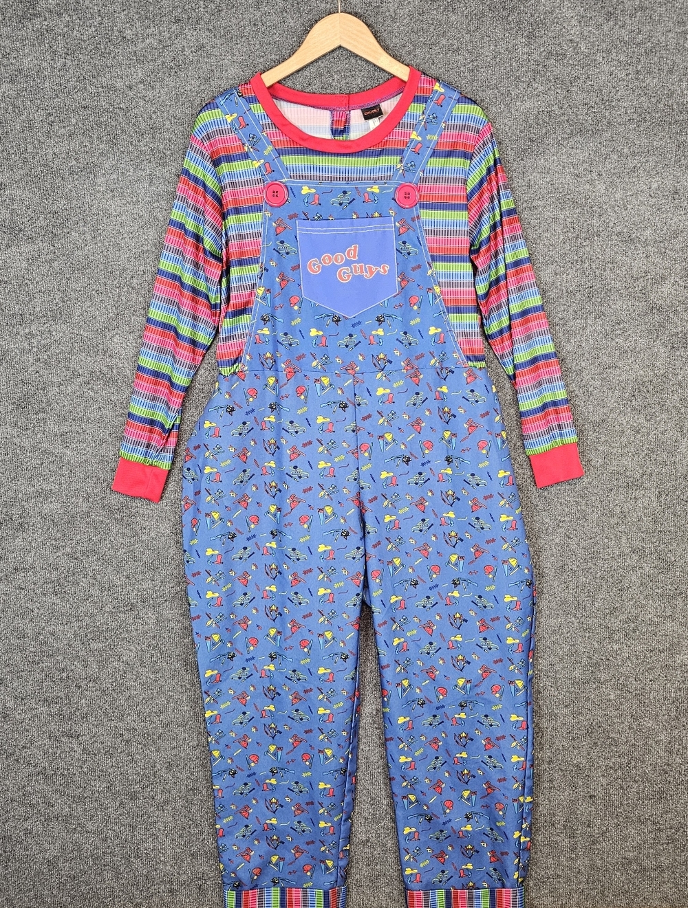 Officially Licensed Adult Chucky Costume - "Wanna Play?"